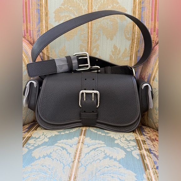 Cargo Wavy Dinky Bag In Pebbled Coachtopia Leather - Picture 12 of 14